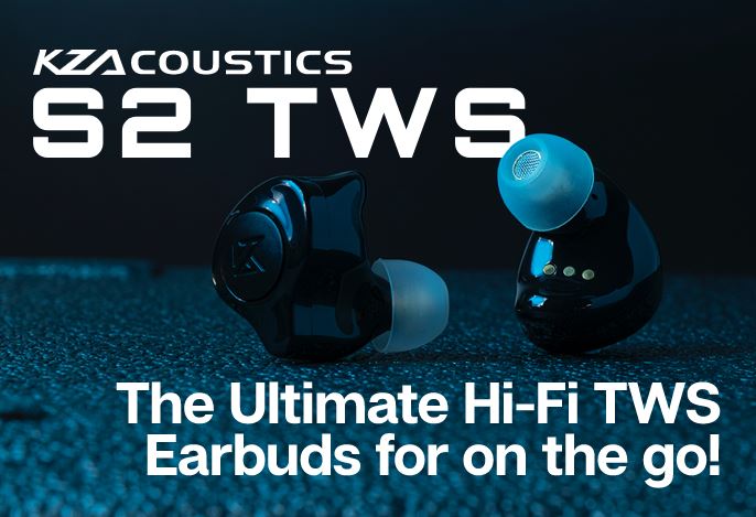 KZ S2: Next Generation Hybrid TWS In Ear Monitors