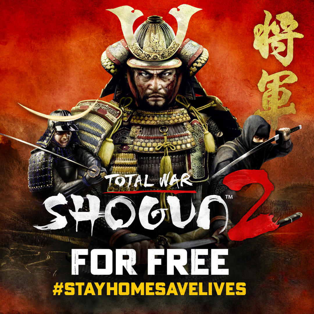 TOTAL WAR: SHOGUN II FREE-TO-KEEP NEXT WEEK