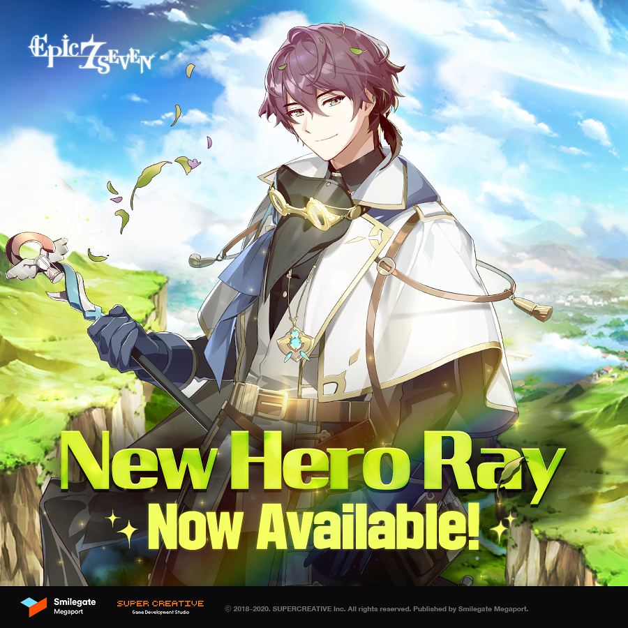 Epic Seven Releases New Hero “Ray” and Side Story “A Healing Breeze”